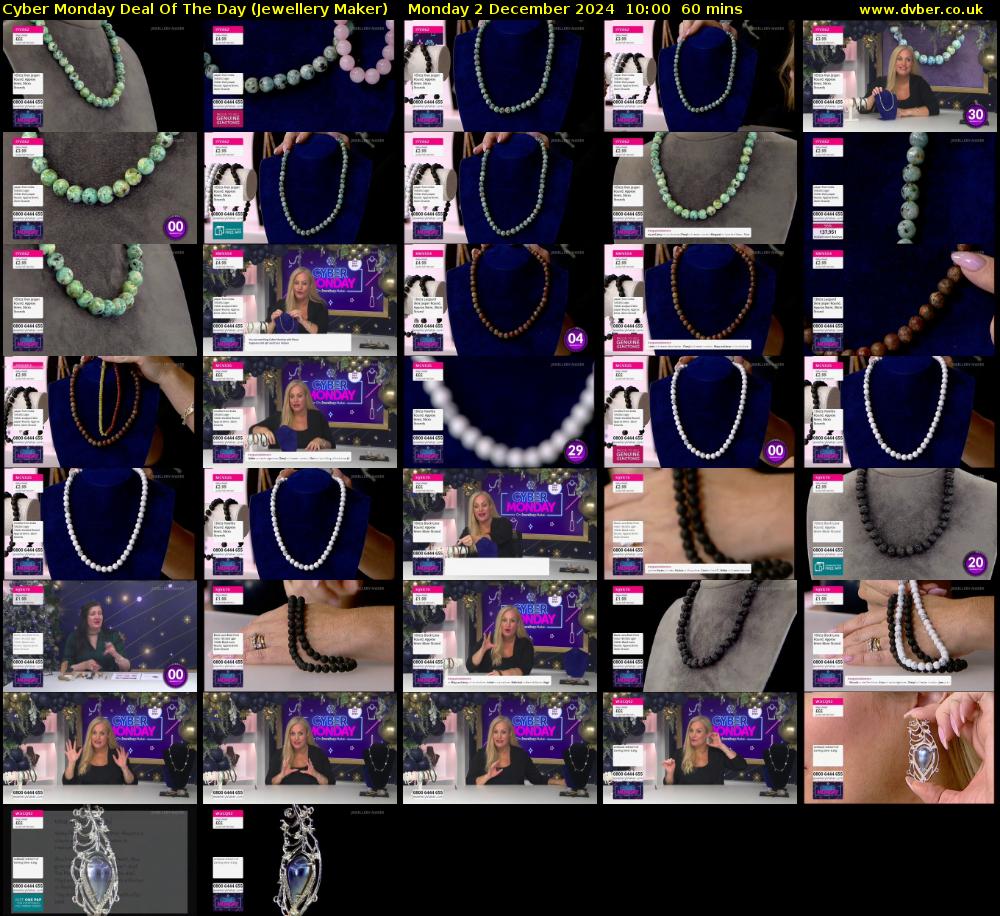 Cyber Monday Deal Of The Day (Jewellery Maker) Monday 2 December 2024 10:00 - 11:00