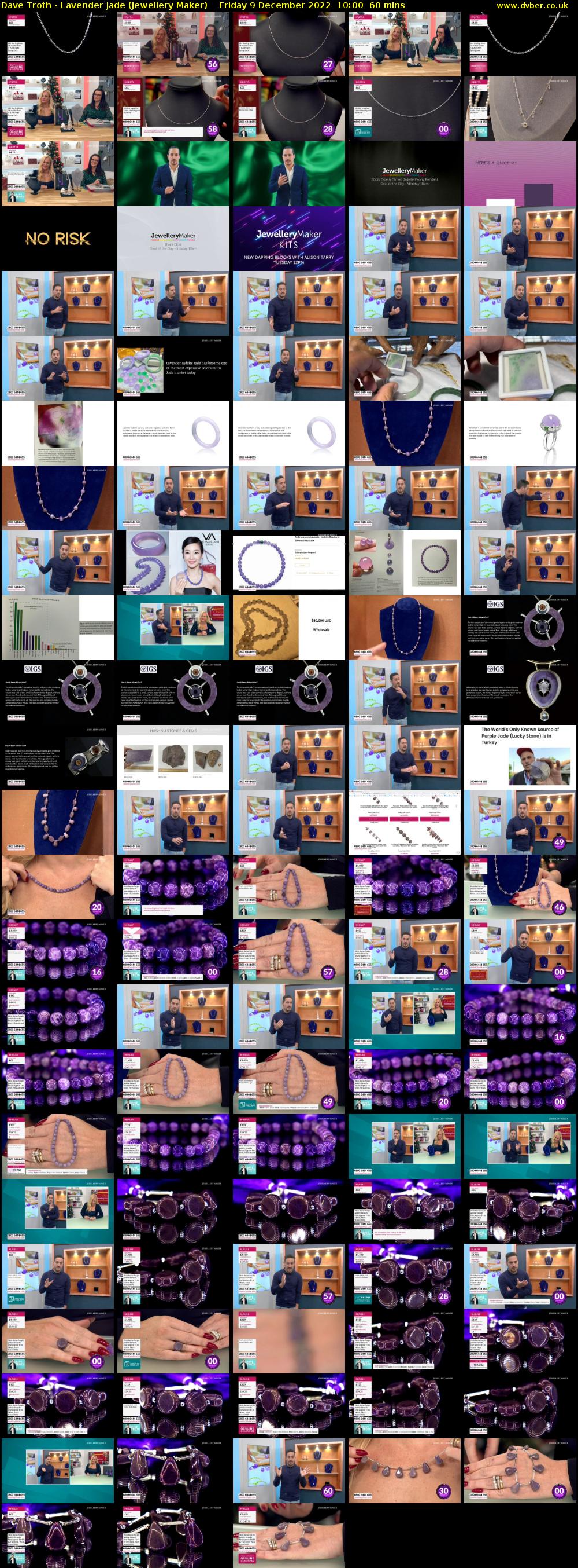 Dave Troth - Lavender Jade (Jewellery Maker) Friday 9 December 2022 10:00 - 11:00