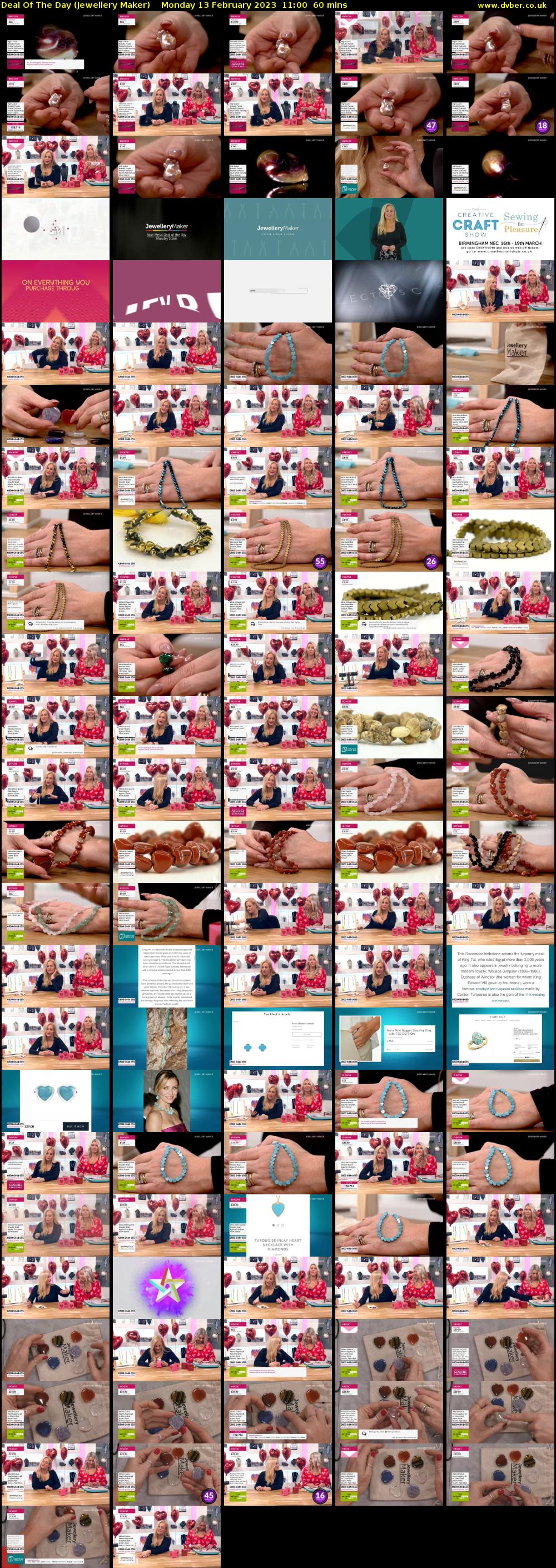 Deal Of The Day (Jewellery Maker) Monday 13 February 2023 11:00 - 12:00