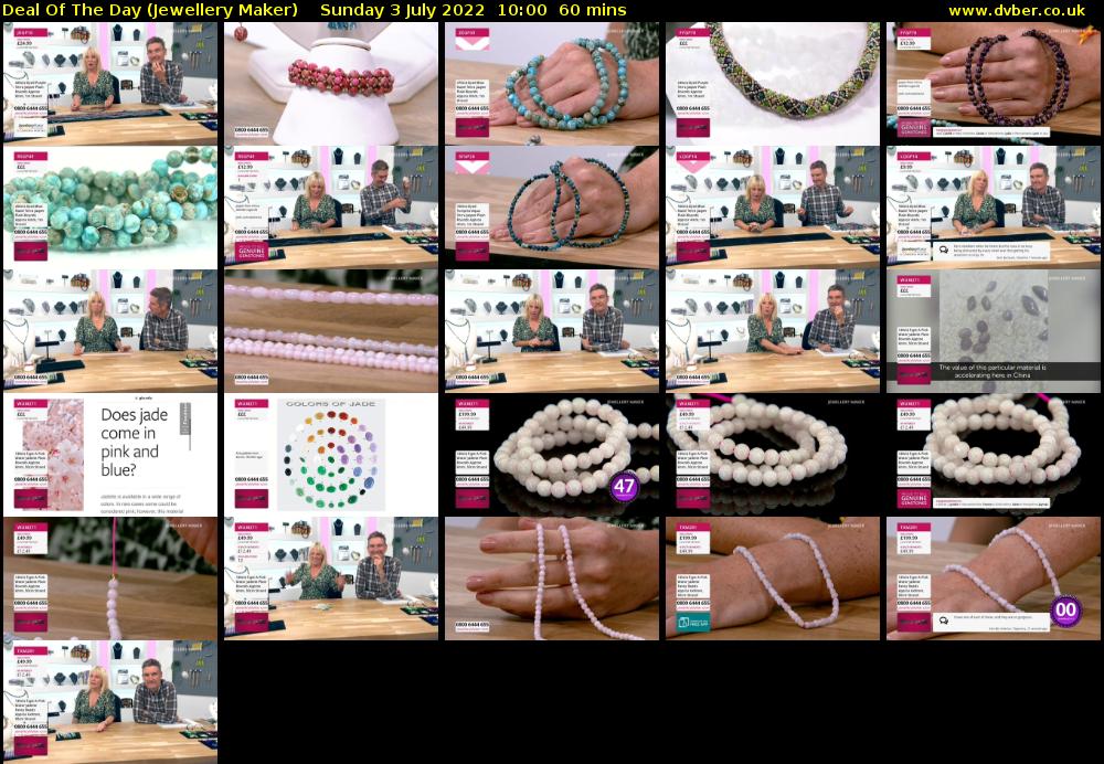 Deal of the Day (Jewellery Maker) Sunday 3 July 2022 10:00 - 11:00