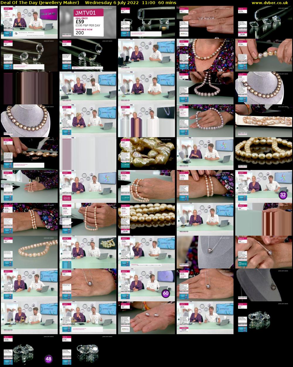 Deal of the Day (Jewellery Maker) Wednesday 6 July 2022 11:00 - 12:00
