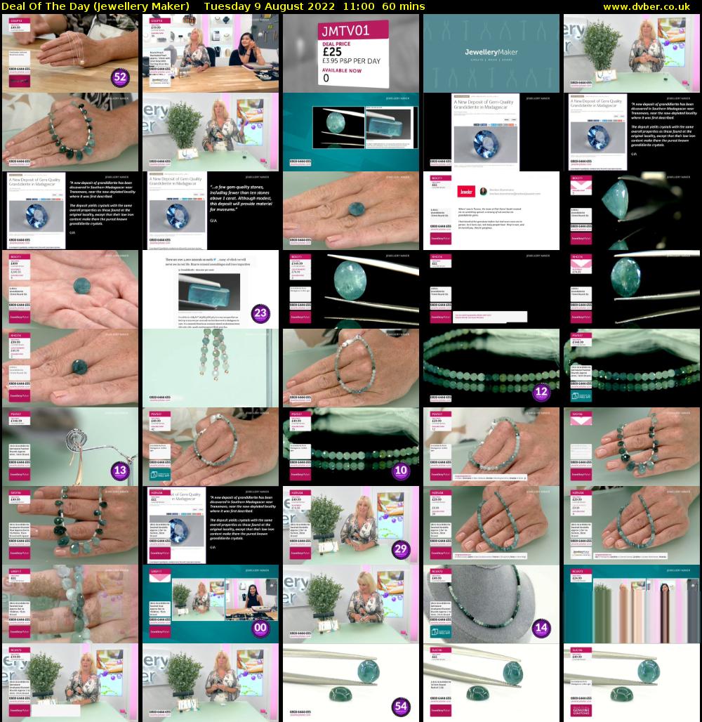 Deal of the Day (Jewellery Maker) Tuesday 9 August 2022 11:00 - 12:00