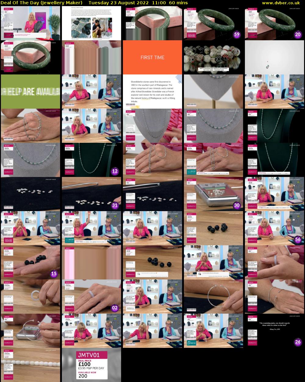 Deal of the Day (Jewellery Maker) Tuesday 23 August 2022 11:00 - 12:00