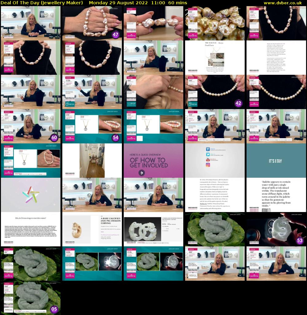 Deal of the Day (Jewellery Maker) Monday 29 August 2022 11:00 - 12:00