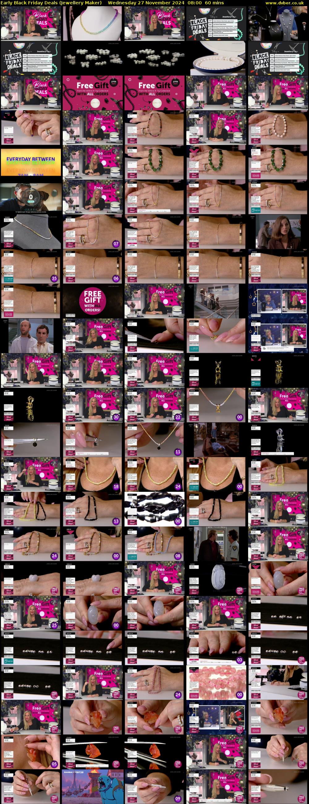Early Black Friday Deals (Jewellery Maker) Wednesday 27 November 2024 08:00 - 09:00