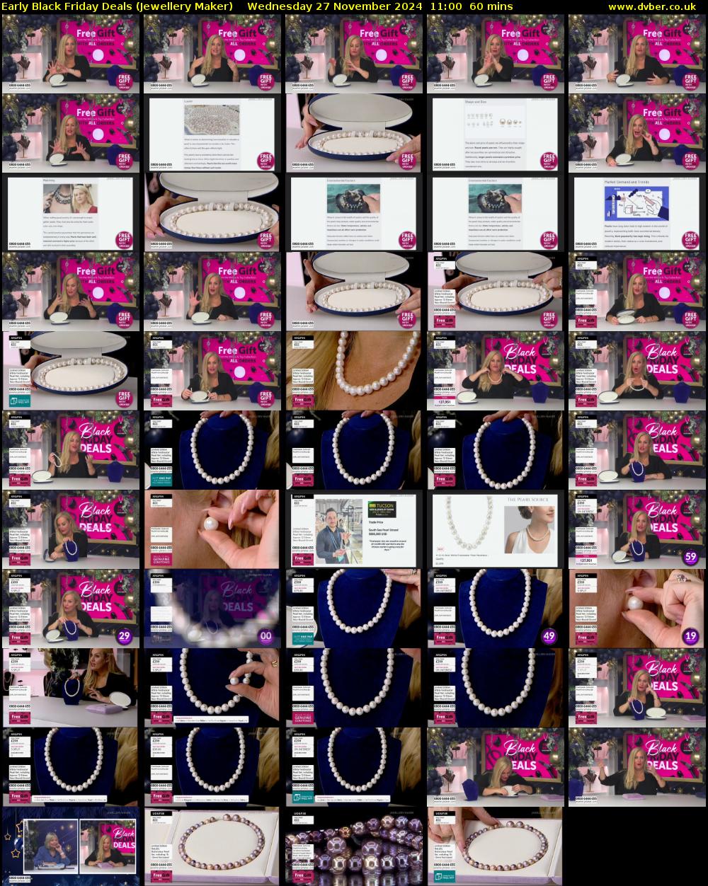 Early Black Friday Deals (Jewellery Maker) Wednesday 27 November 2024 11:00 - 12:00