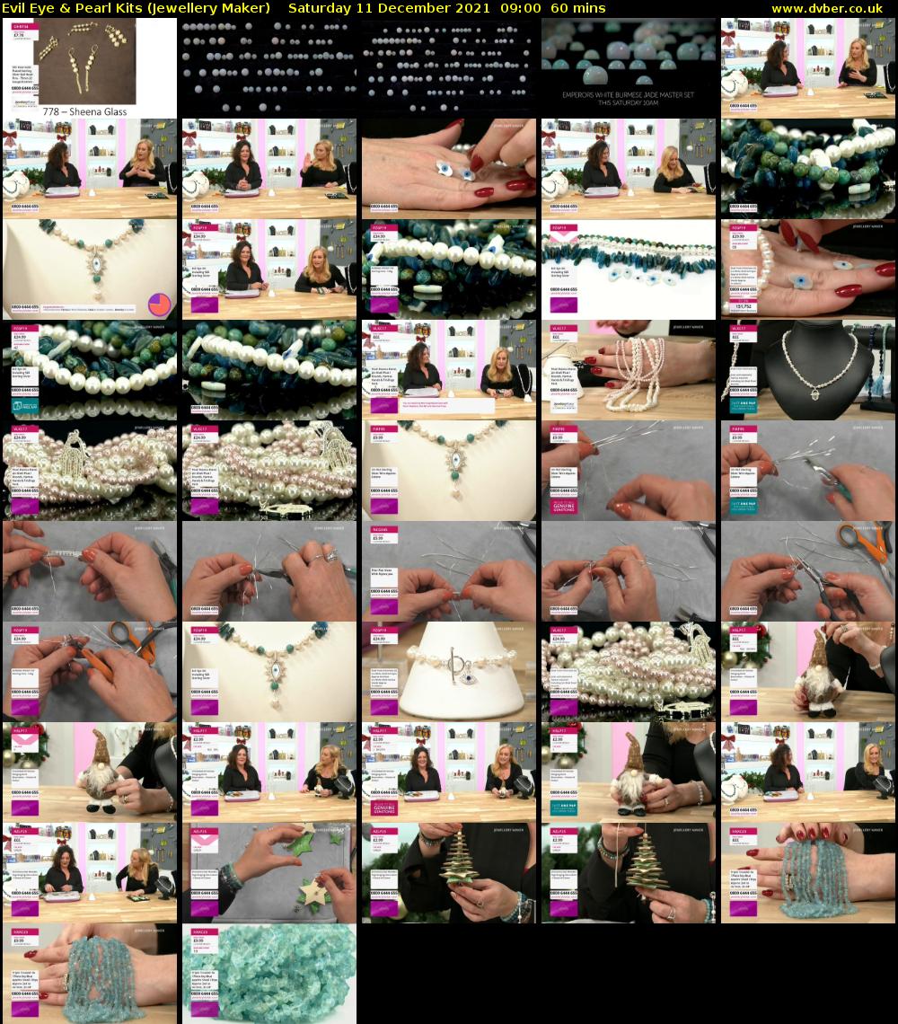 Evil Eye & Pearl Kits (Jewellery Maker) Saturday 11 December 2021 09:00 - 10:00