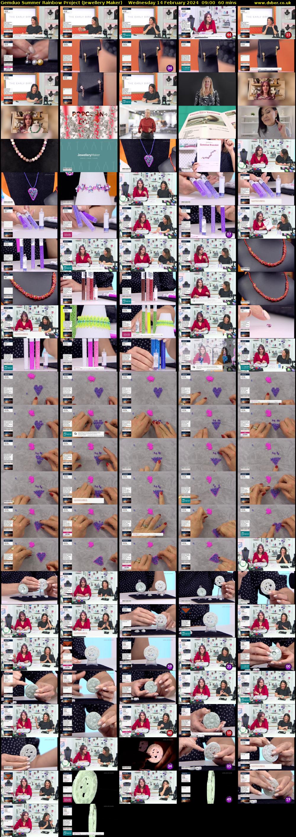 Gemduo Summer Rainbow Project (Jewellery Maker) Wednesday 14 February 2024 09:00 - 10:00