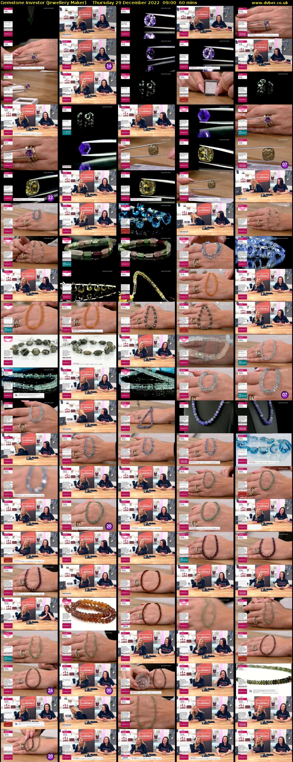 Gemstone Investor (Jewellery Maker) Thursday 29 December 2022 09:00 - 10:00