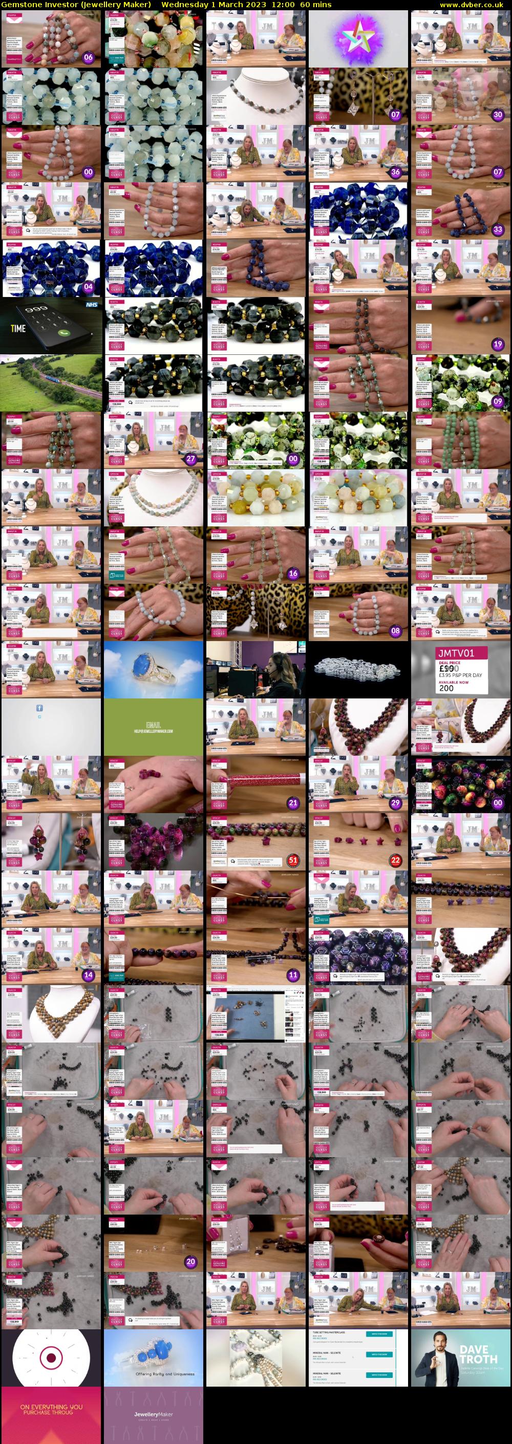 Gemstone Investor (Jewellery Maker) Wednesday 1 March 2023 12:00 - 13:00