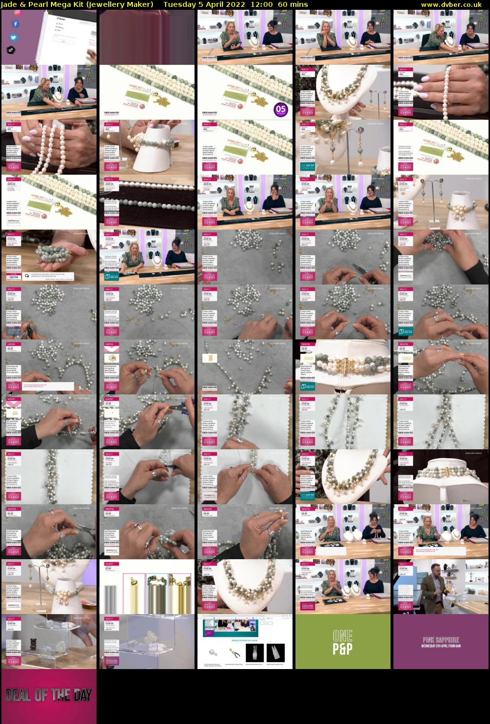 Jade & Pearl Mega Kit (Jewellery Maker) Tuesday 5 April 2022 12:00 - 13:00
