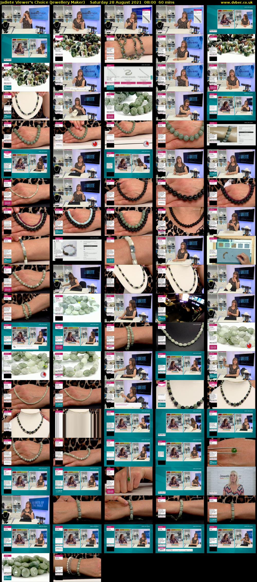Jadiete Viewer's Choice (Jewellery Maker) Saturday 28 August 2021 08:00 - 09:00