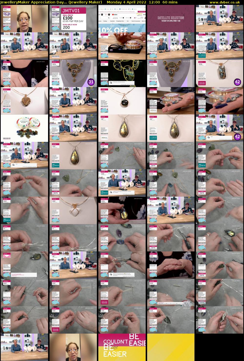 JewelleryMaker Appreciation Day... (Jewellery Maker) Monday 4 April 2022 12:00 - 13:00