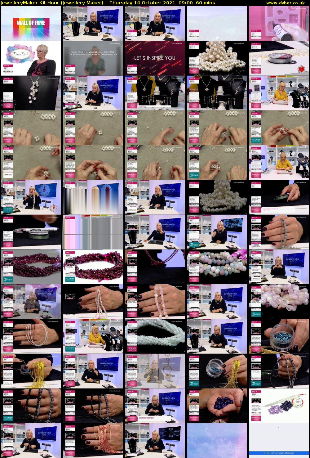 JewelleryMaker Kit Hour (Jewellery Maker) Thursday 14 October 2021 09:00 - 10:00