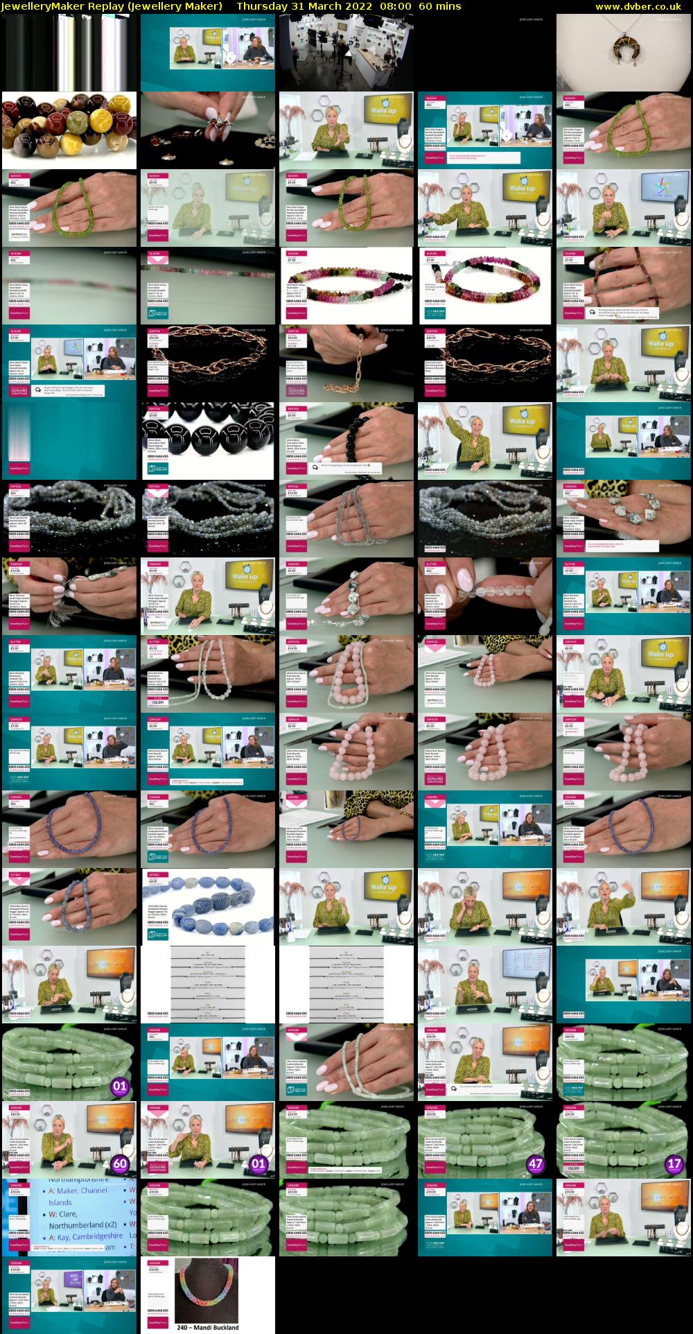 JewelleryMaker Replay (Jewellery Maker) Thursday 31 March 2022 08:00 - 09:00