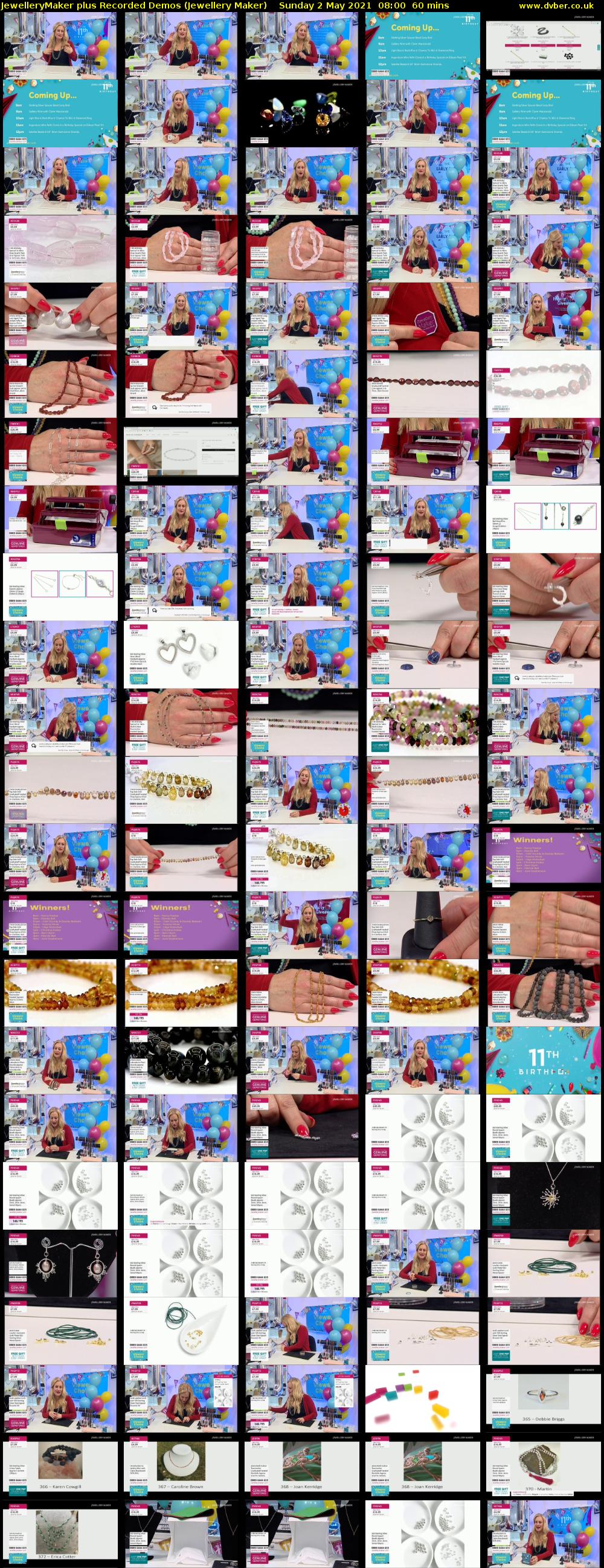 JewelleryMaker plus Recorded Demos (Jewellery Maker) Sunday 2 May 2021 08:00 - 09:00