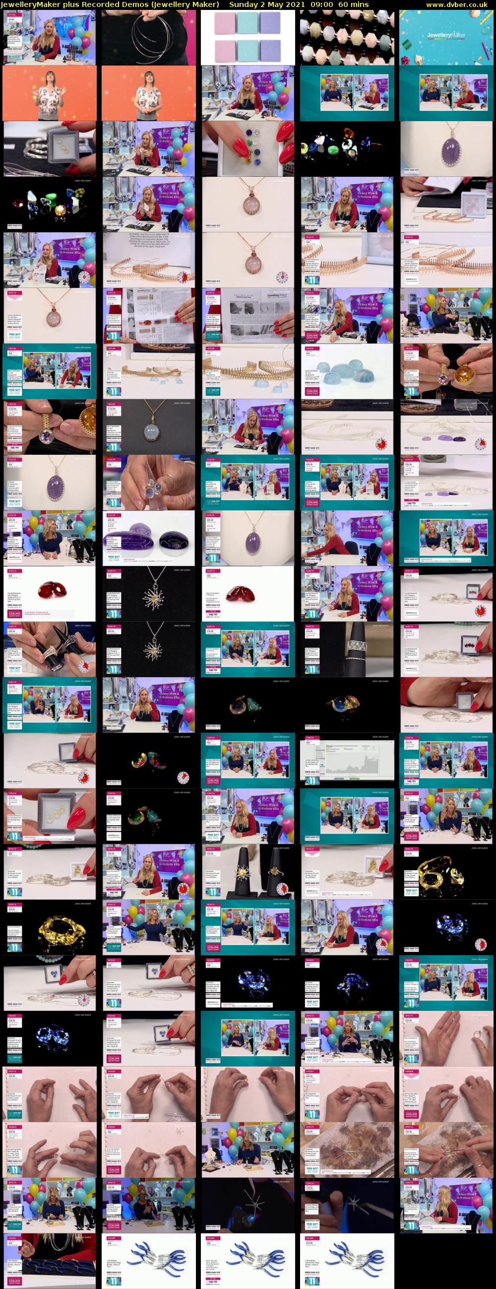 JewelleryMaker plus Recorded Demos (Jewellery Maker) Sunday 2 May 2021 09:00 - 10:00