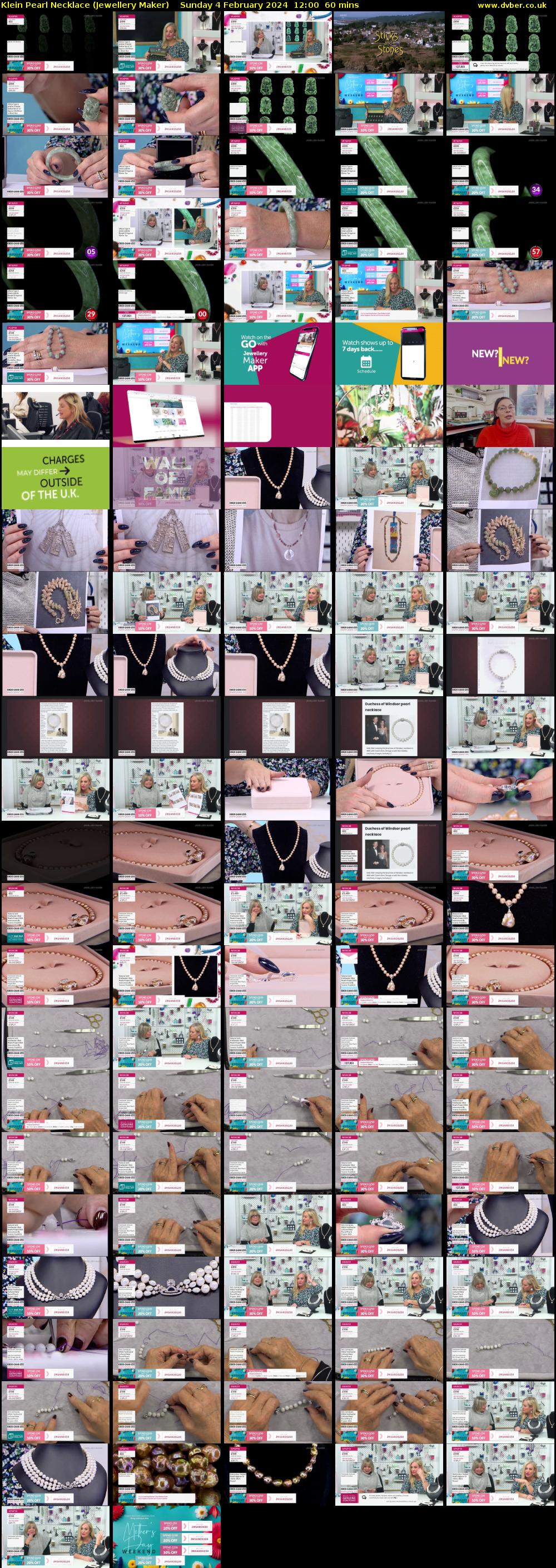 Klein Pearl Necklace (Jewellery Maker) Sunday 4 February 2024 12:00 - 13:00