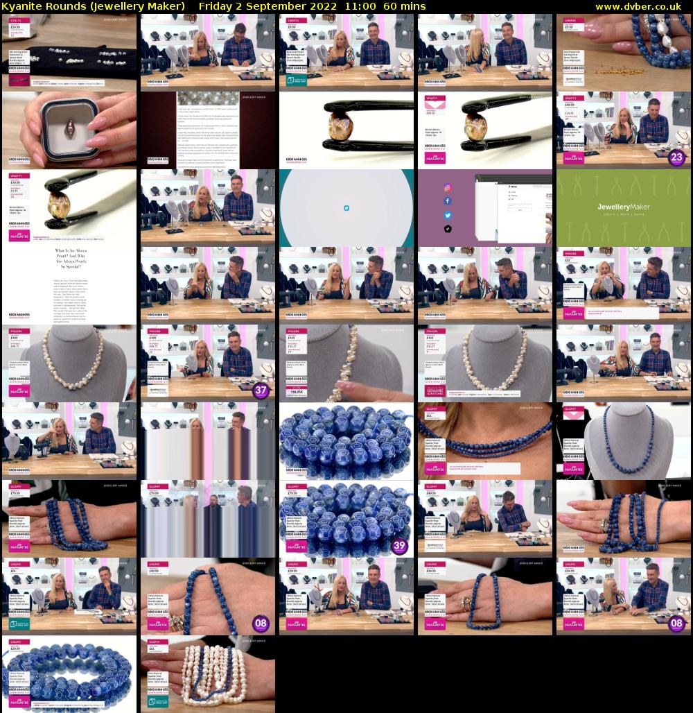 Kyanite Rounds (Jewellery Maker) Friday 2 September 2022 11:00 - 12:00