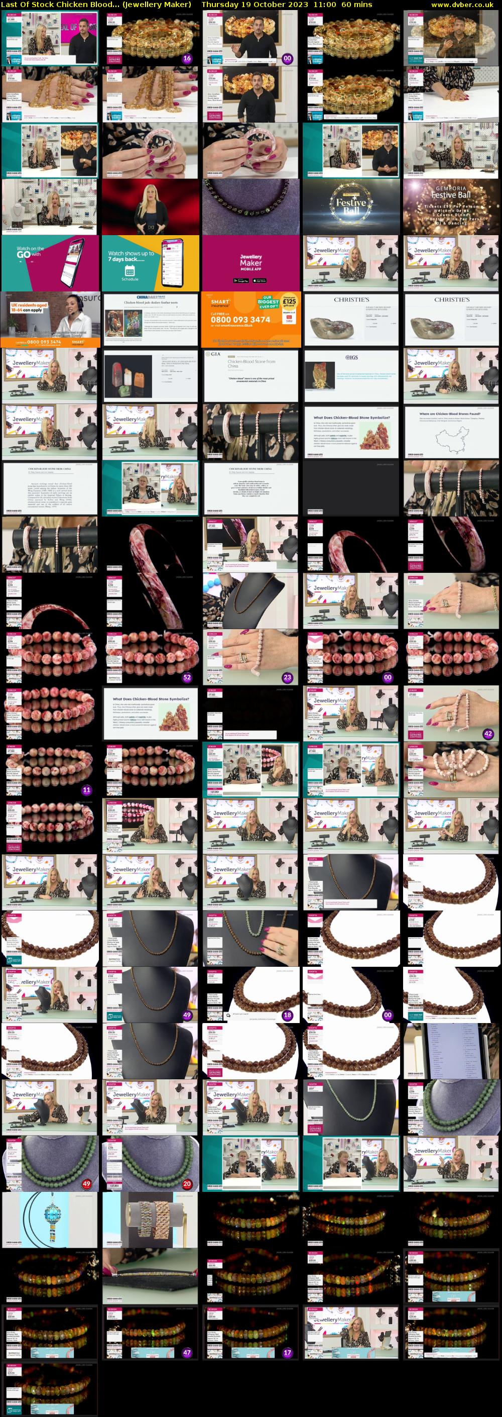 Last Of Stock Chicken Blood... (Jewellery Maker) Thursday 19 October 2023 11:00 - 12:00