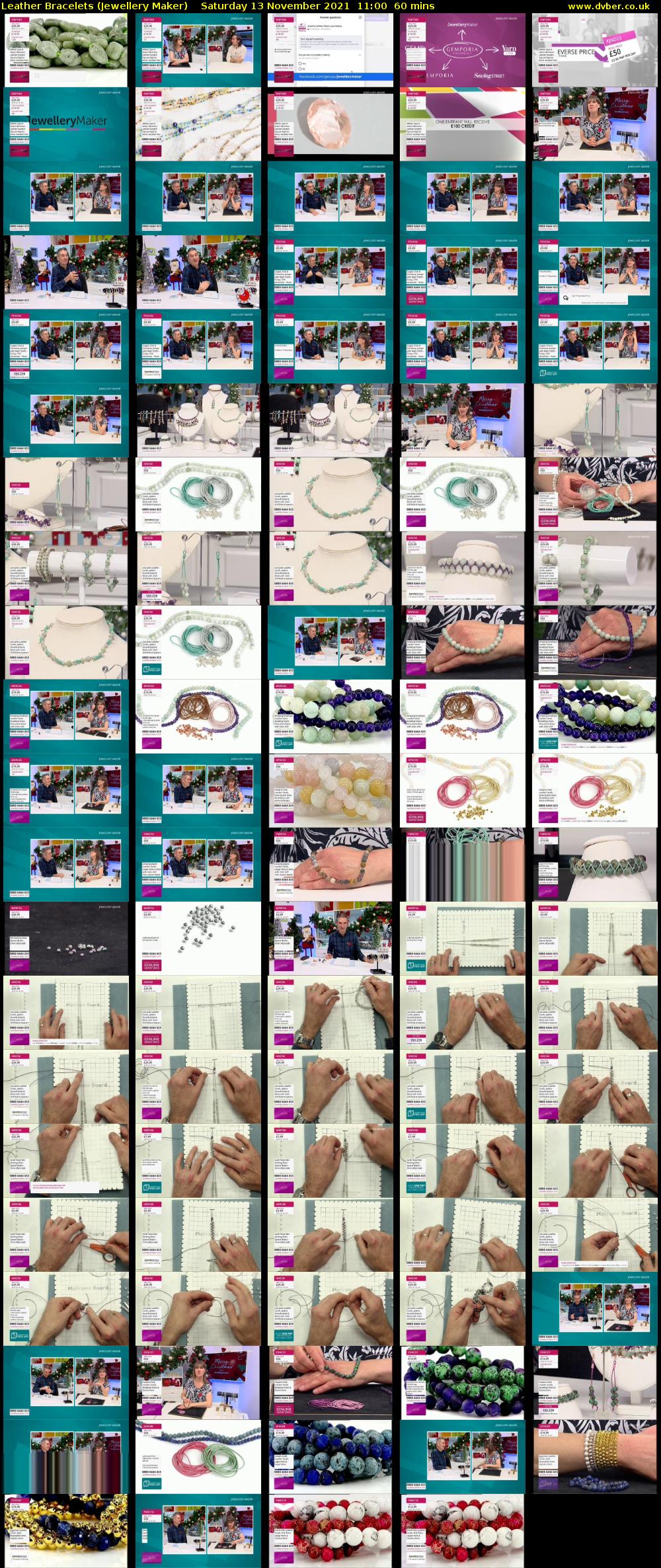 Leather Bracelets (Jewellery Maker) Saturday 13 November 2021 11:00 - 12:00