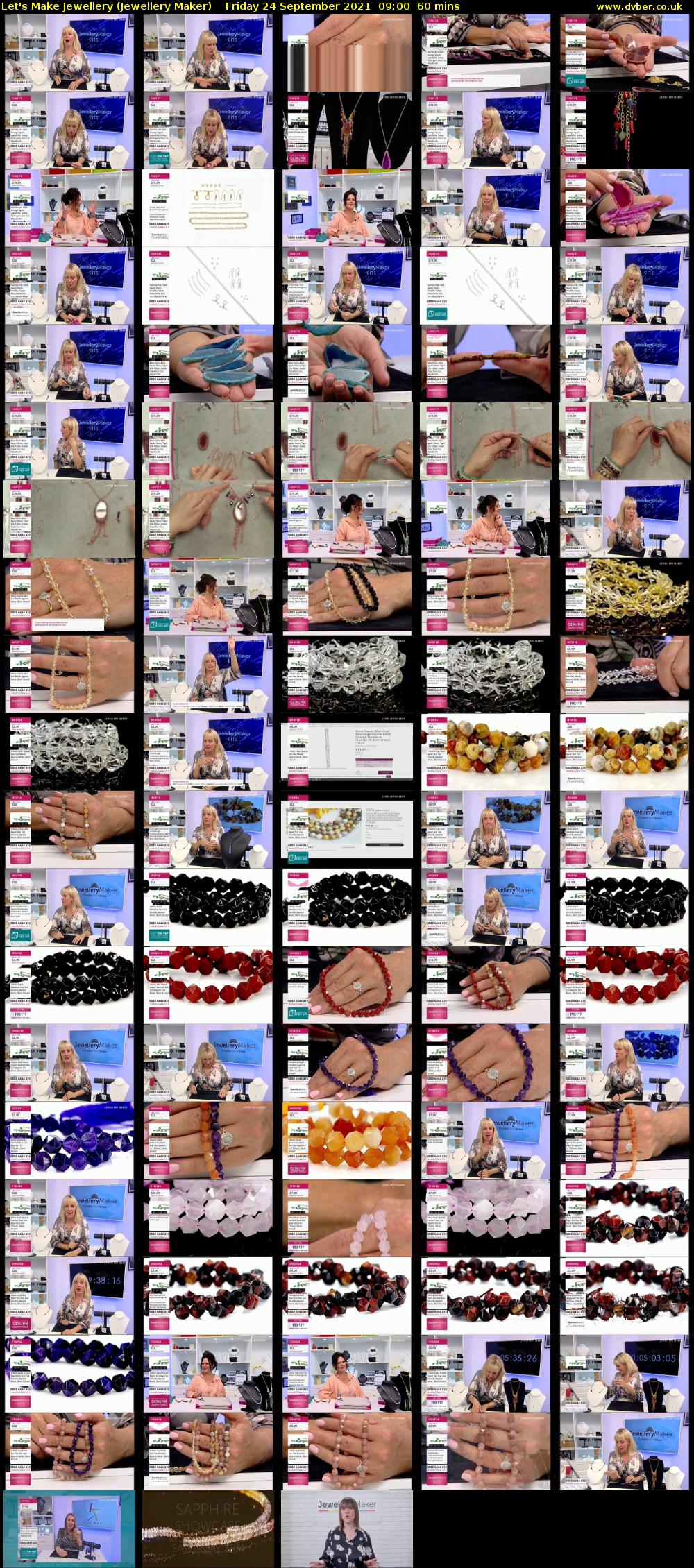 Let's Make Jewellery (Jewellery Maker) Friday 24 September 2021 09:00 - 10:00