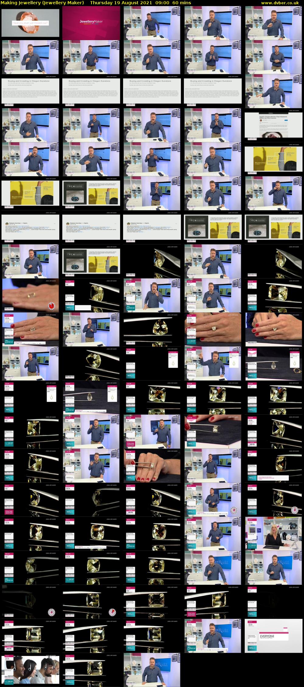 Making Jewellery (Jewellery Maker) Thursday 19 August 2021 09:00 - 10:00