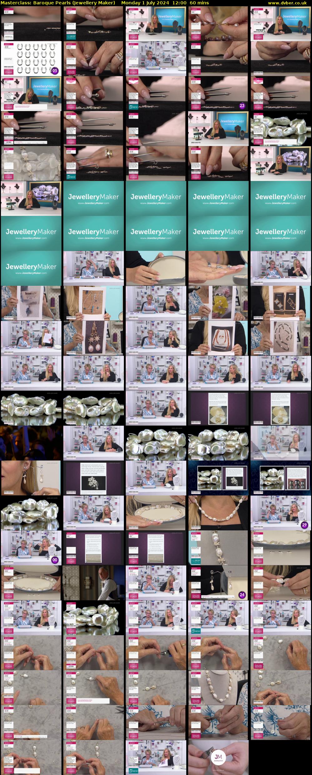 Masterclass: Baroque Pearls (Jewellery Maker) Monday 1 July 2024 12:00 - 13:00