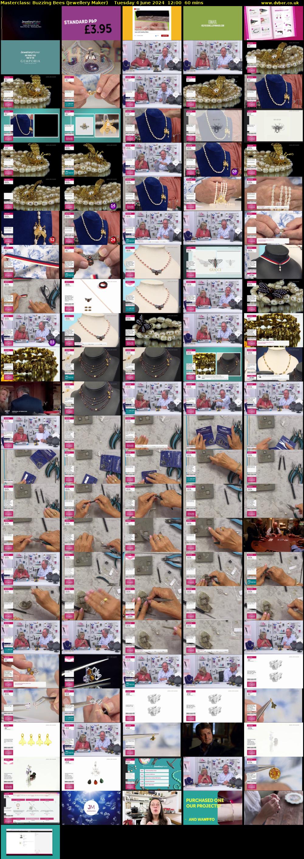 Masterclass: Buzzing Bees (Jewellery Maker) Tuesday 4 June 2024 12:00 - 13:00