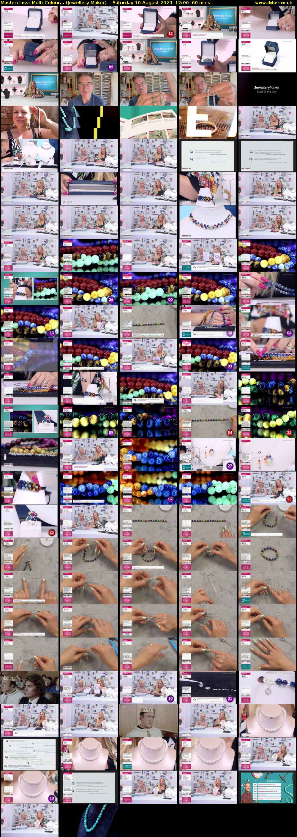Masterclass: Multi-Colour... (Jewellery Maker) Saturday 10 August 2024 12:00 - 13:00