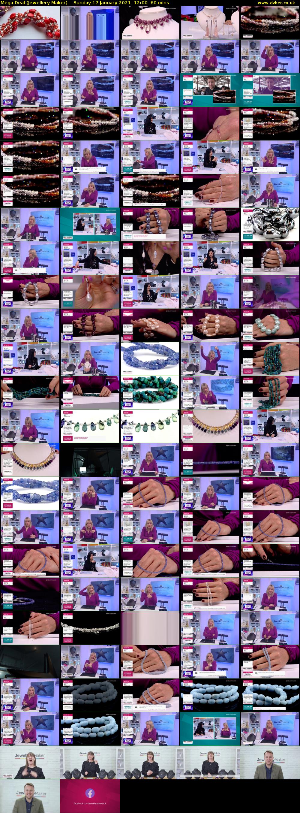 Mega Deal (Jewellery Maker) Sunday 17 January 2021 12:00 - 13:00