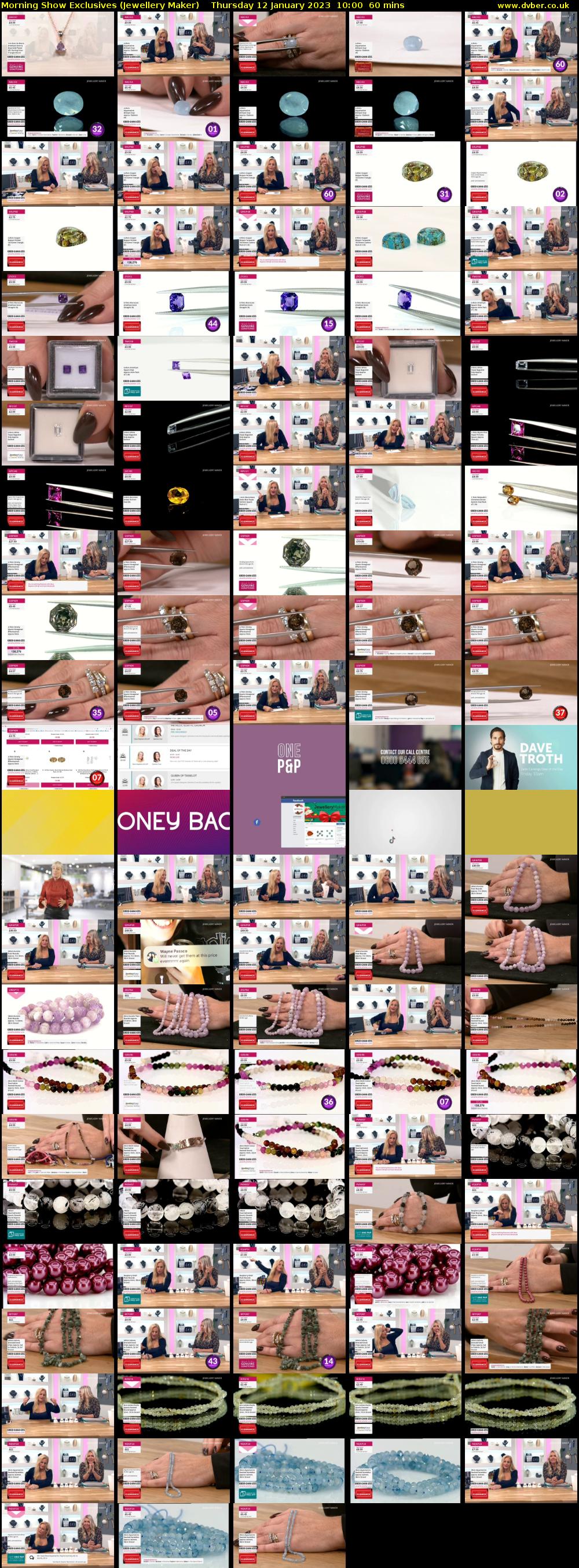 Morning Show Exclusives (Jewellery Maker) Thursday 12 January 2023 10:00 - 11:00