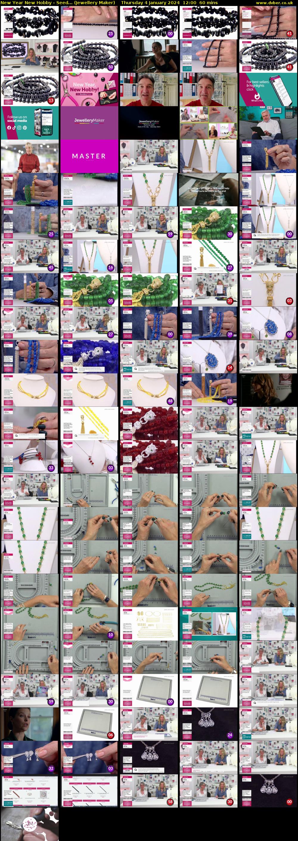 New Year New Hobby - Seed... (Jewellery Maker) Thursday 4 January 2024 12:00 - 13:00