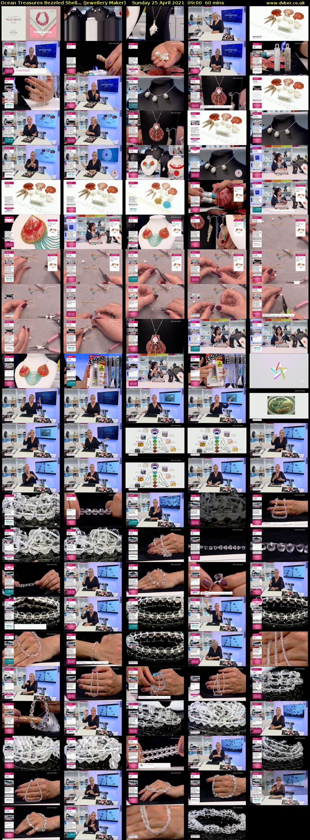 Ocean Treasures Bezeled Shell... (Jewellery Maker) Sunday 25 April 2021 09:00 - 10:00