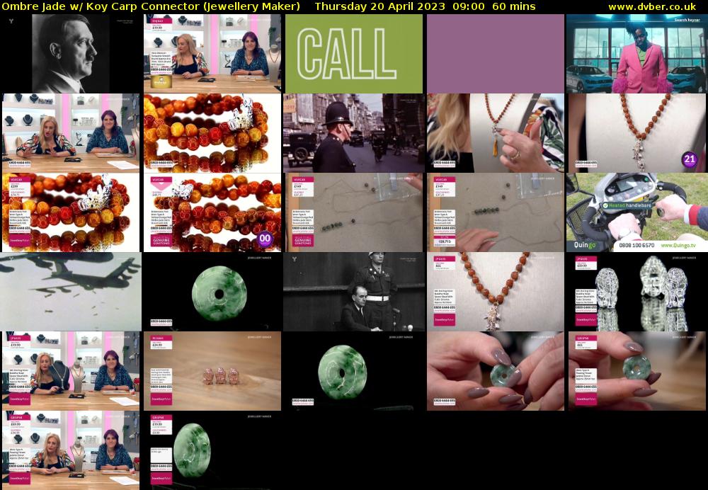 Ombre Jade w/ Koy Carp Connector (Jewellery Maker) Thursday 20 April 2023 09:00 - 10:00