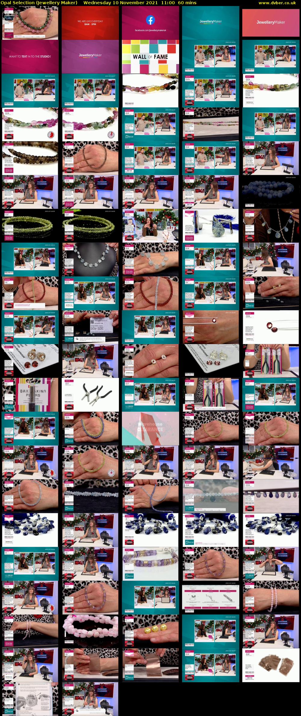 Opal Selection (Jewellery Maker) Wednesday 10 November 2021 11:00 - 12:00