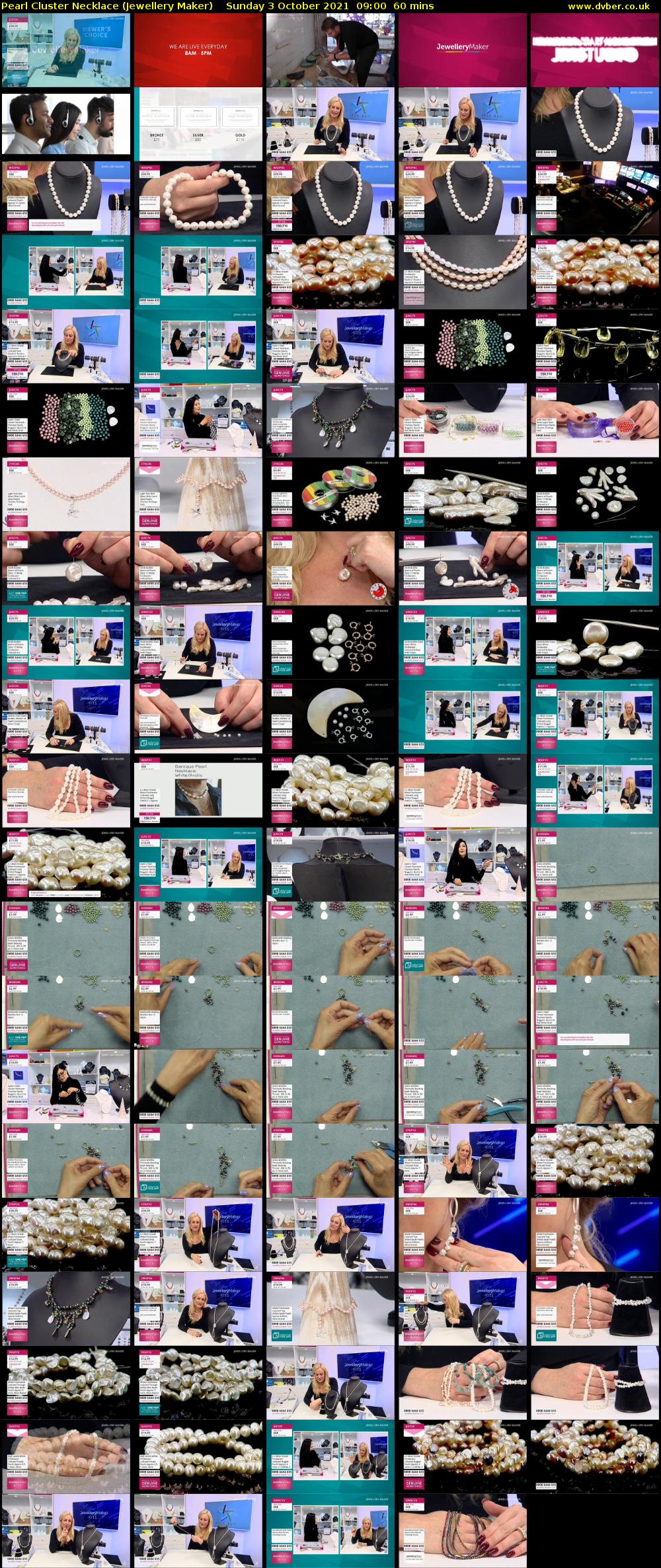 Pearl Cluster Necklace (Jewellery Maker) Sunday 3 October 2021 09:00 - 10:00
