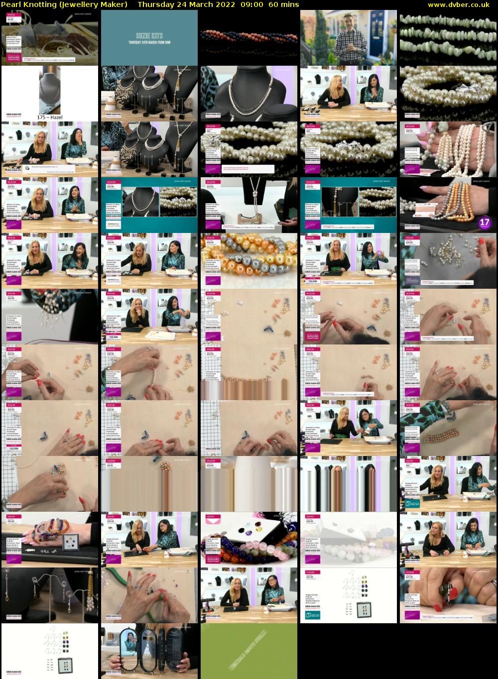 Pearl Knotting (Jewellery Maker) Thursday 24 March 2022 09:00 - 10:00