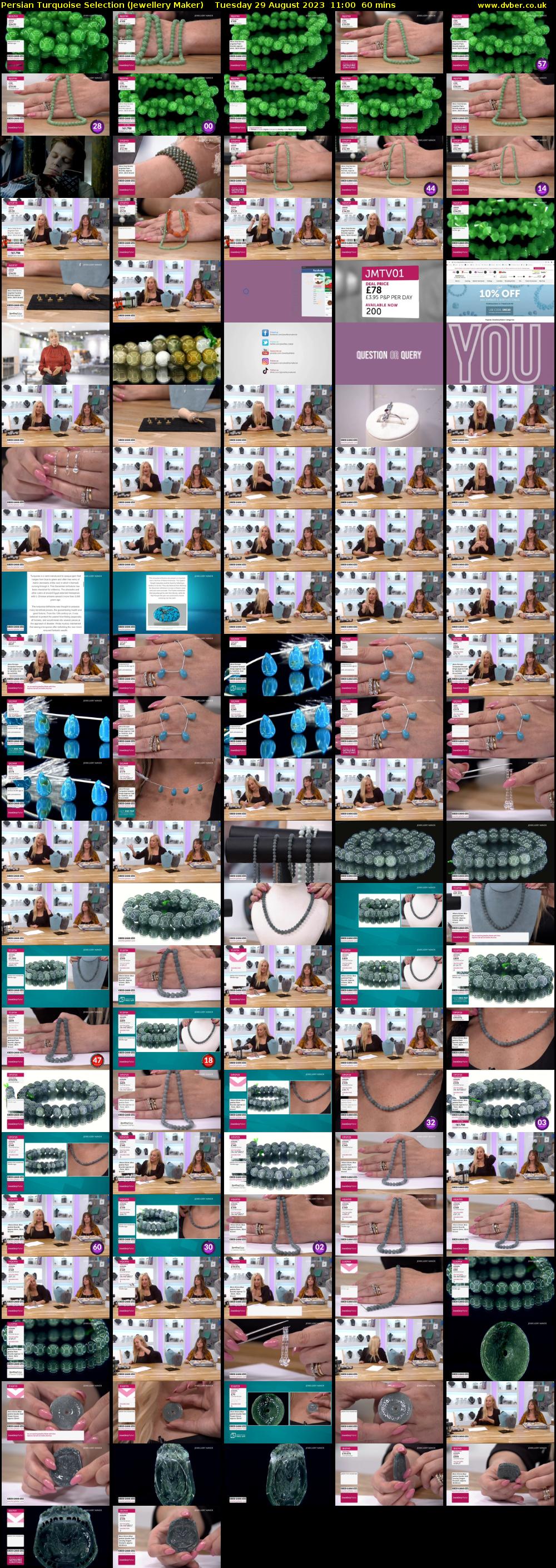 Persian Turquoise Selection (Jewellery Maker) Tuesday 29 August 2023 11:00 - 12:00