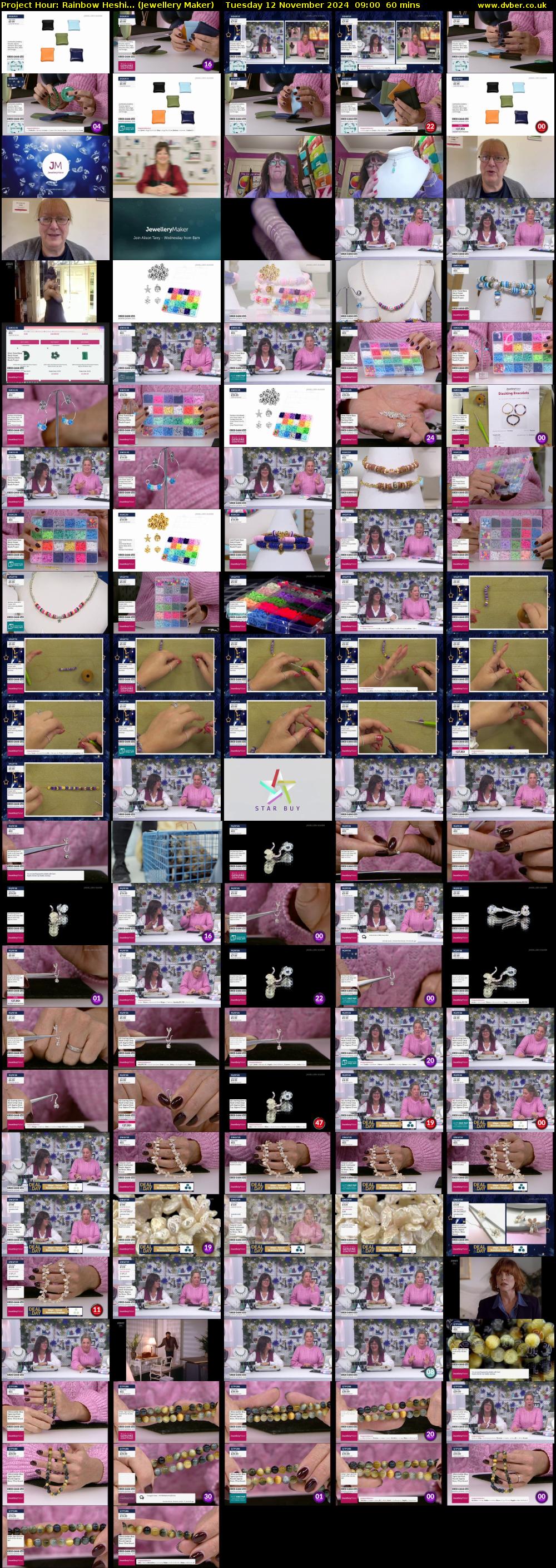 Project Hour: Rainbow Heshi... (Jewellery Maker) Tuesday 12 November 2024 09:00 - 10:00