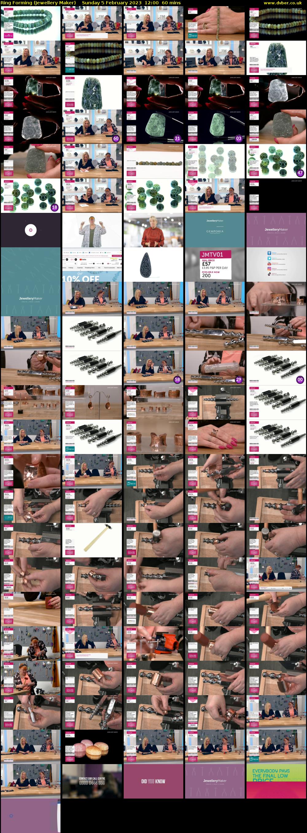 Ring Forming (Jewellery Maker) Sunday 5 February 2023 12:00 - 13:00