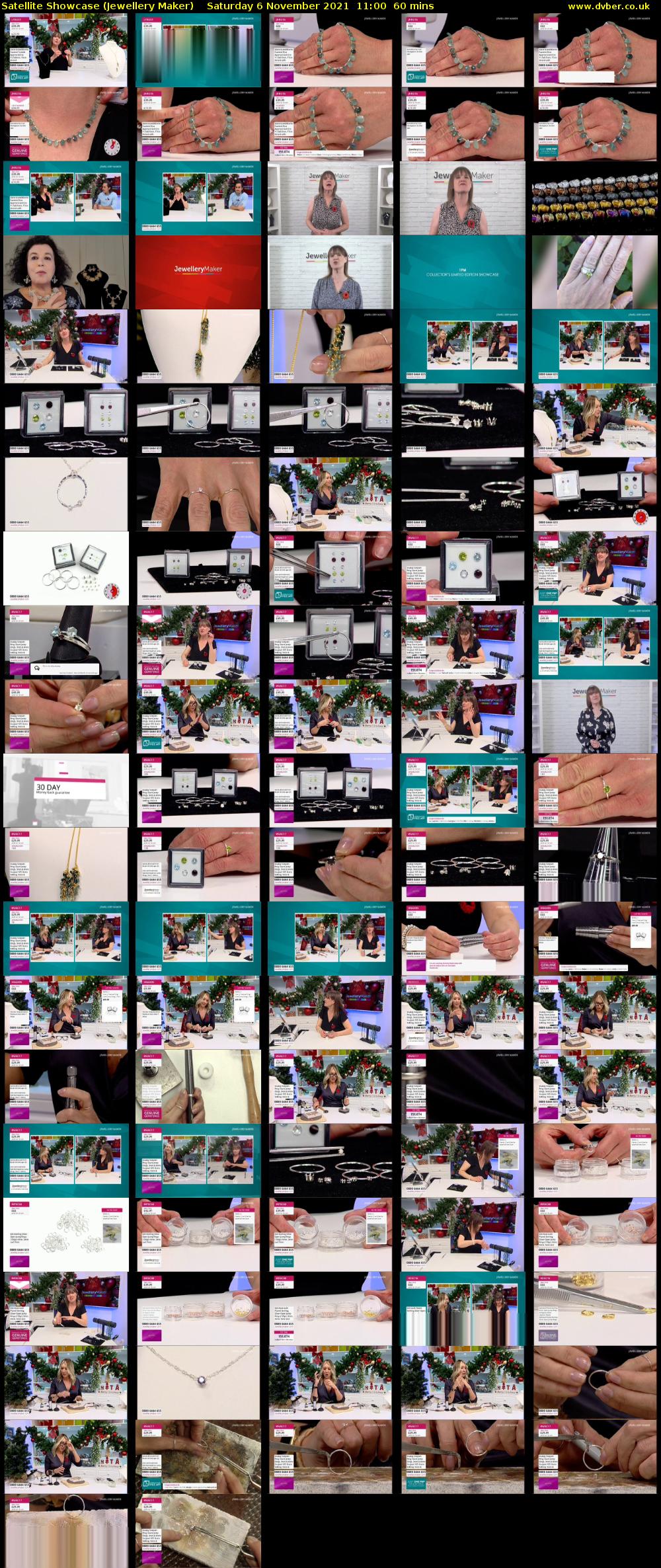 Satellite Showcase (Jewellery Maker) Saturday 6 November 2021 11:00 - 12:00