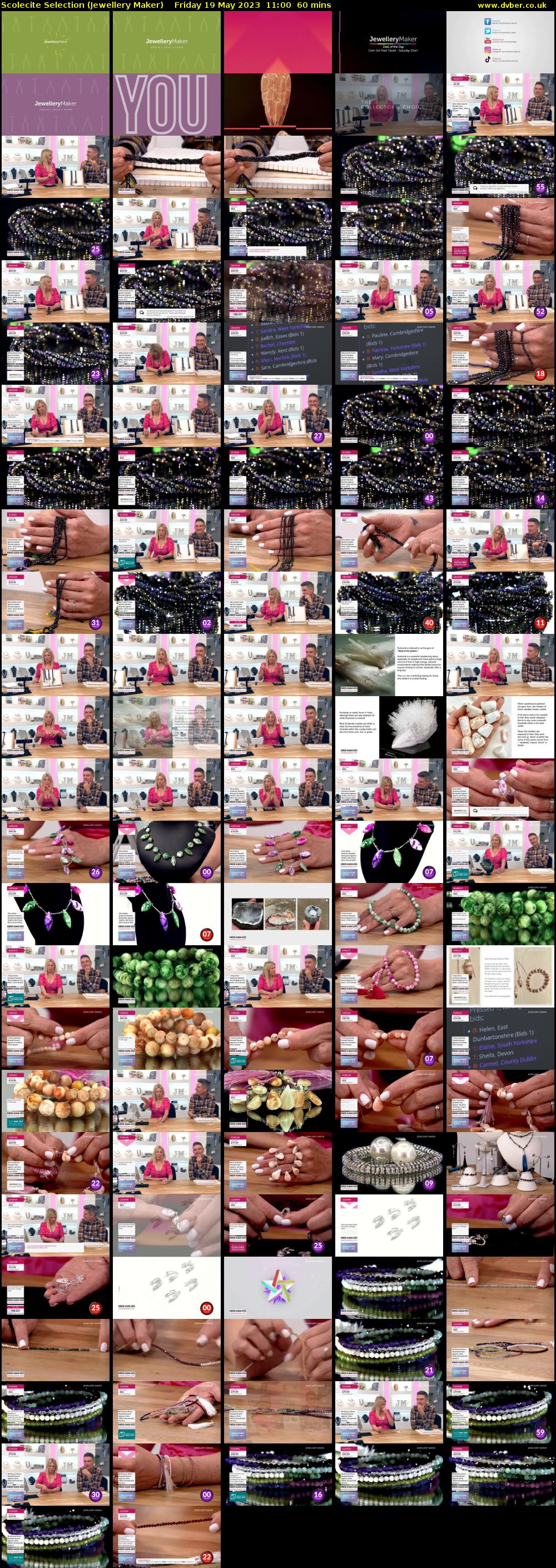 Scolecite Selection (Jewellery Maker) Friday 19 May 2023 11:00 - 12:00