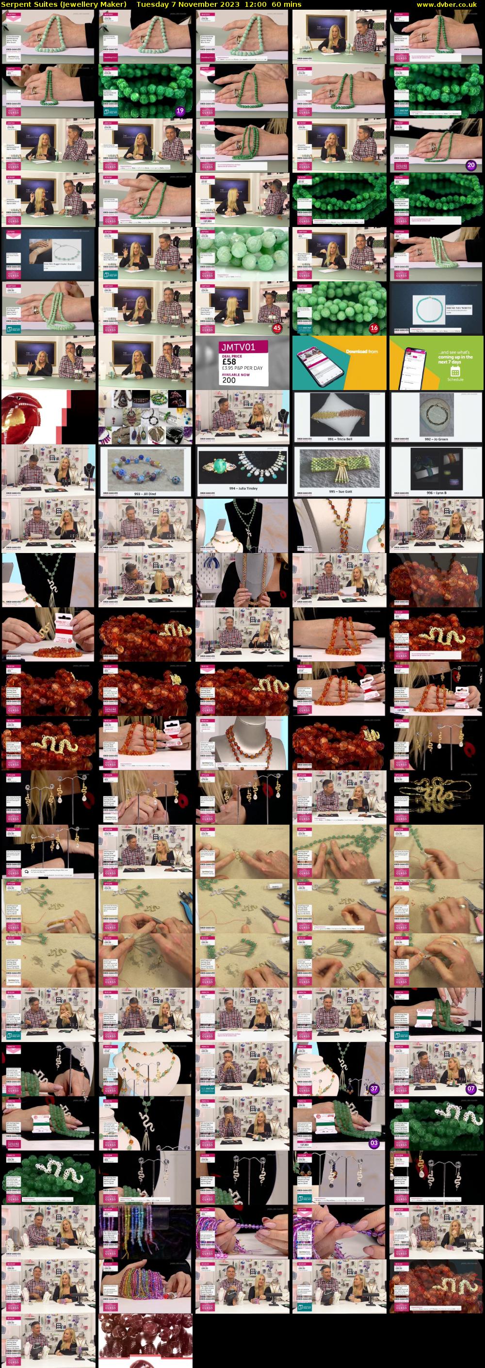 Serpent Suites (Jewellery Maker) Tuesday 7 November 2023 12:00 - 13:00