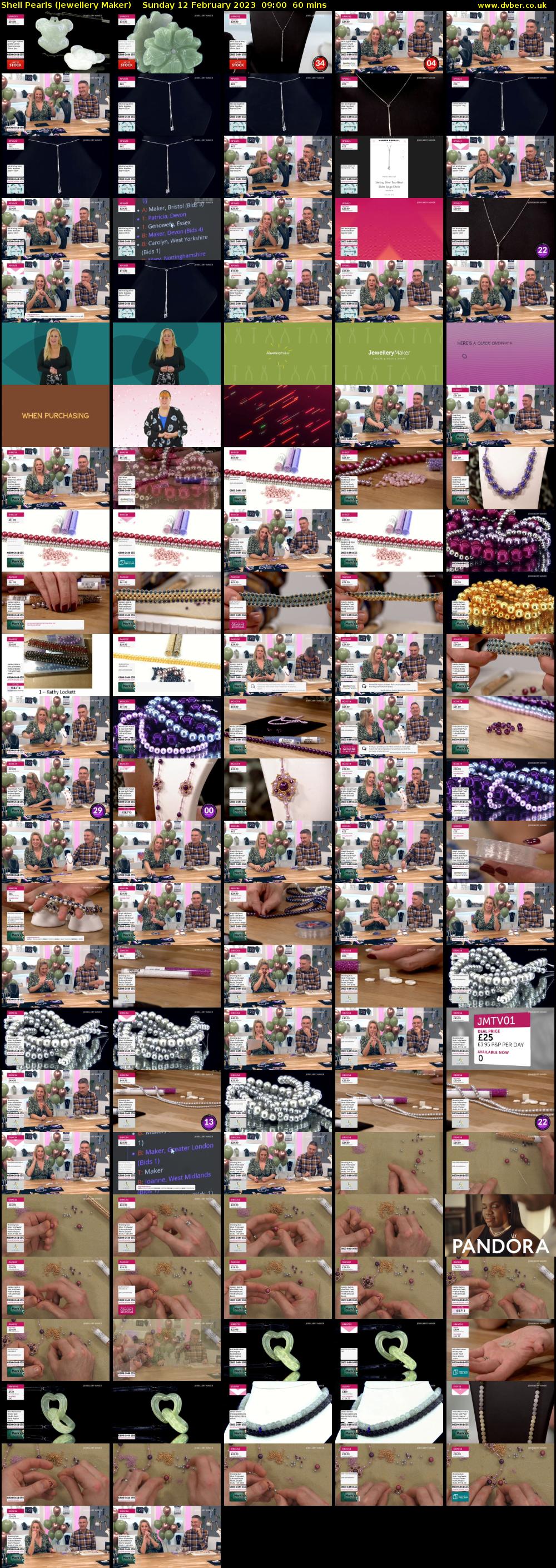 Shell Pearls (Jewellery Maker) Sunday 12 February 2023 09:00 - 10:00