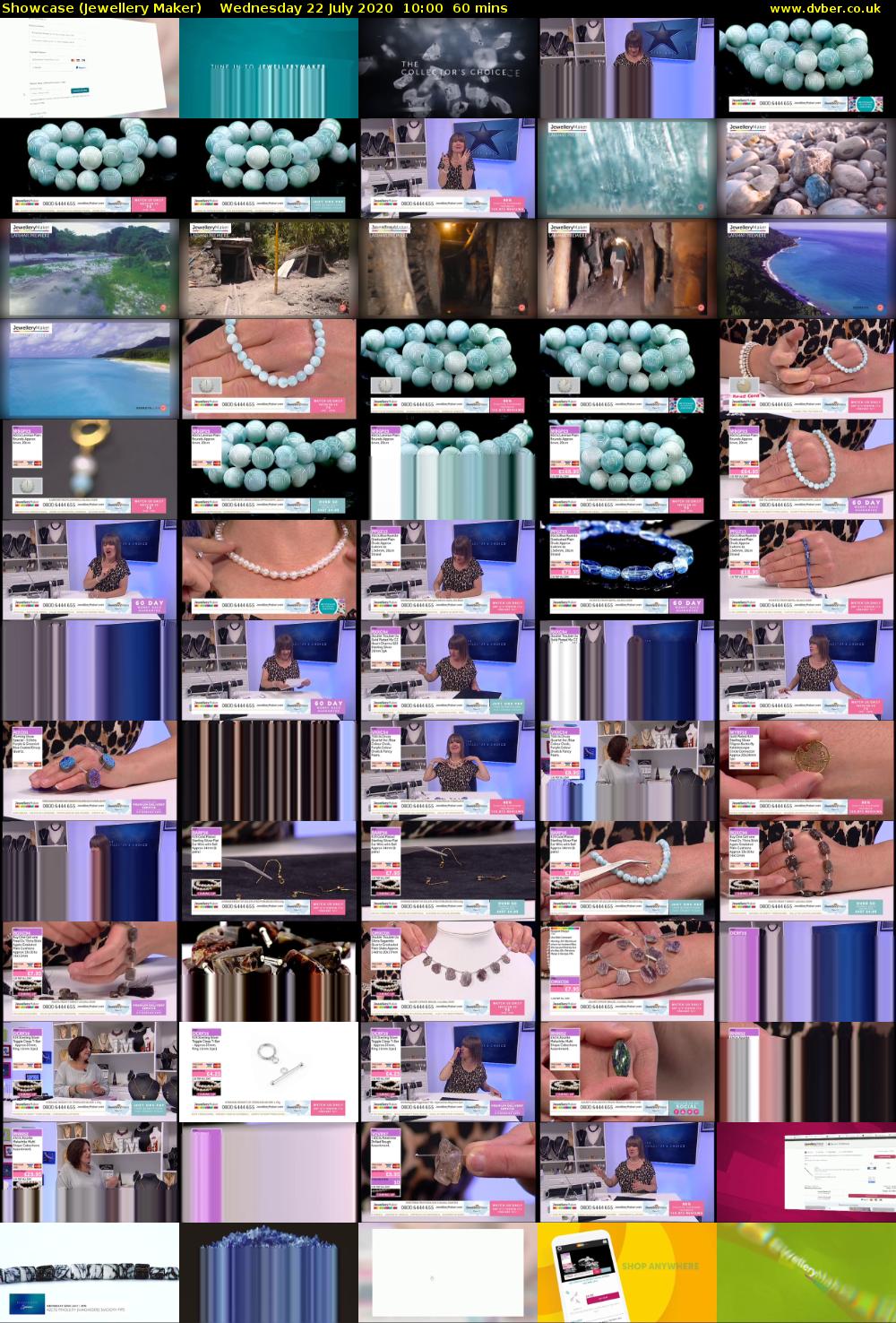 Showcase (Jewellery Maker) Wednesday 22 July 2020 10:00 - 11:00