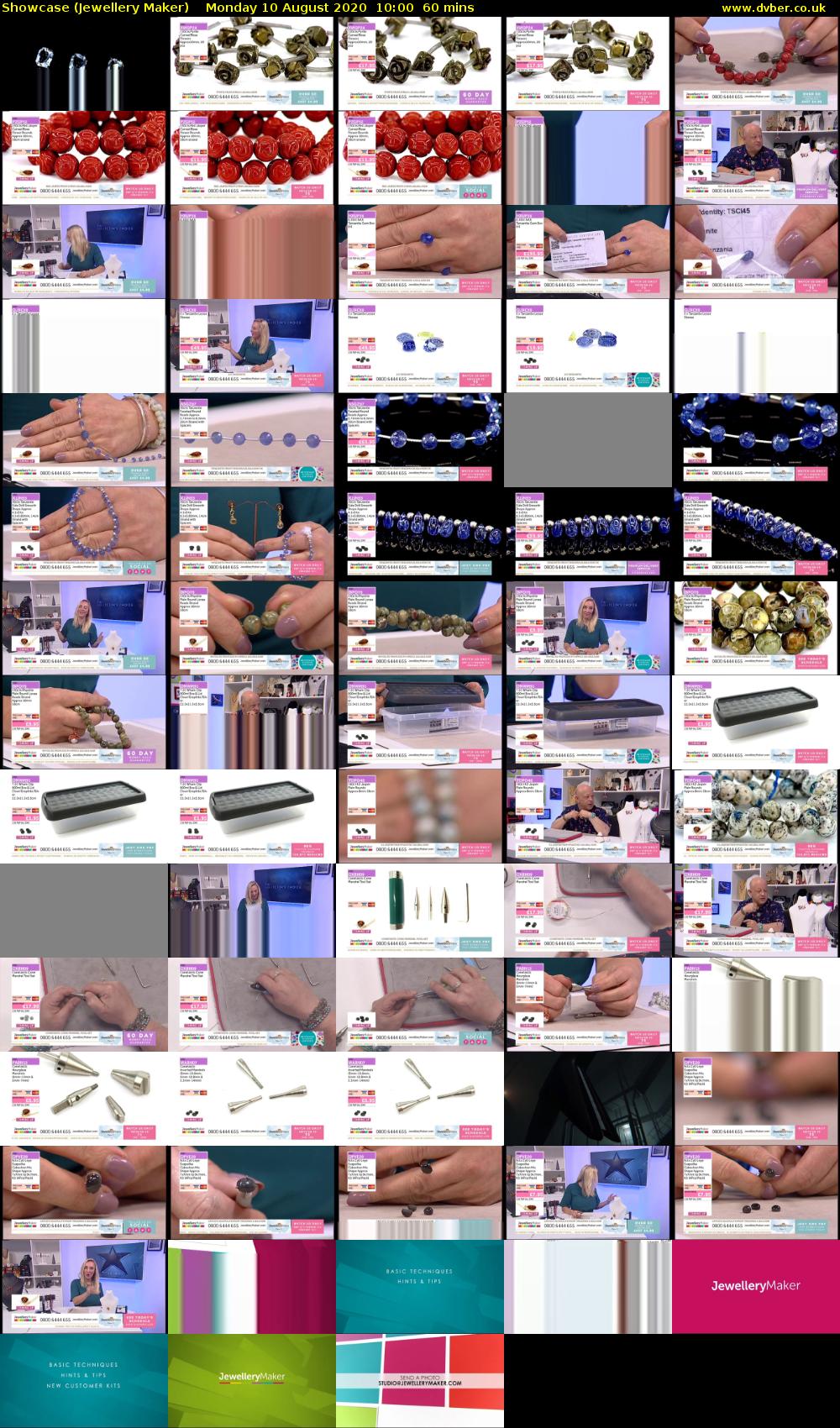 Showcase (Jewellery Maker) Monday 10 August 2020 10:00 - 11:00