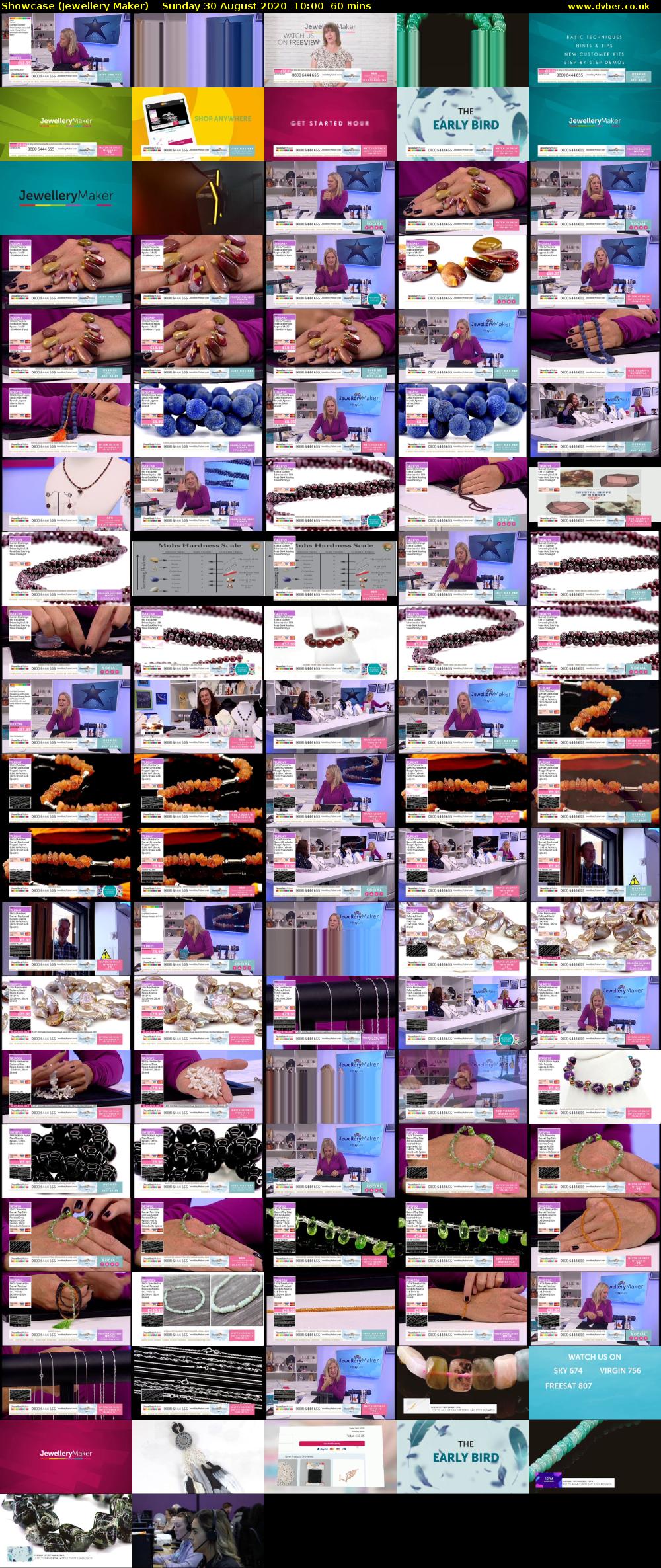 Showcase (Jewellery Maker) Sunday 30 August 2020 10:00 - 11:00