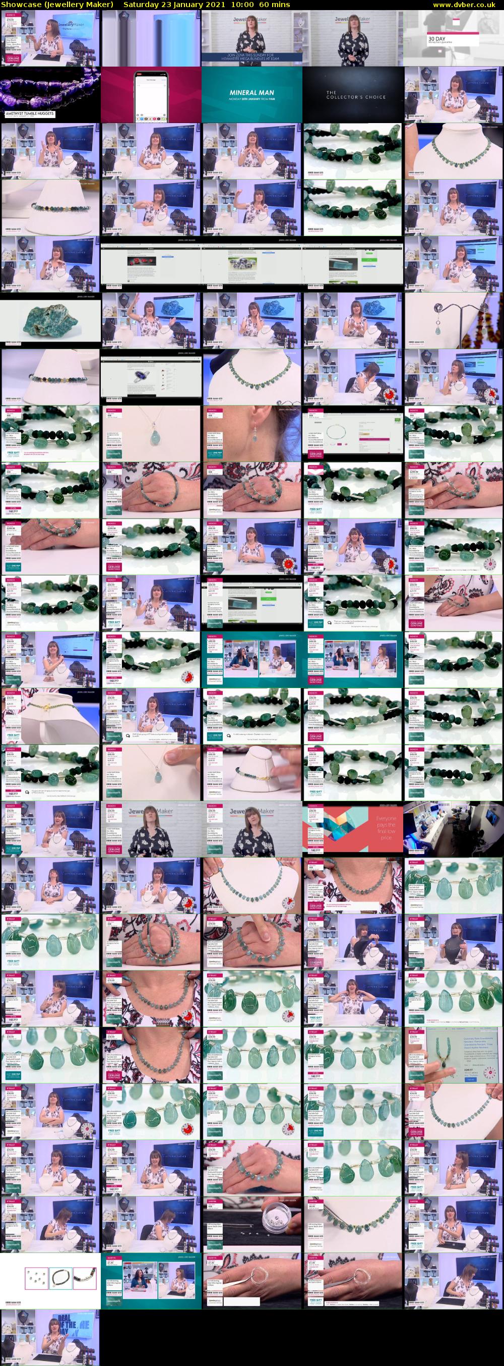 Showcase (Jewellery Maker) Saturday 23 January 2021 10:00 - 11:00