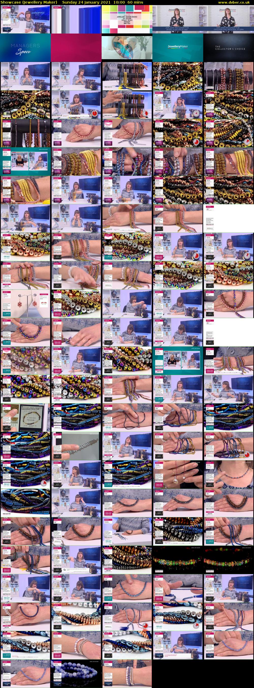 Showcase (Jewellery Maker) Sunday 24 January 2021 10:00 - 11:00